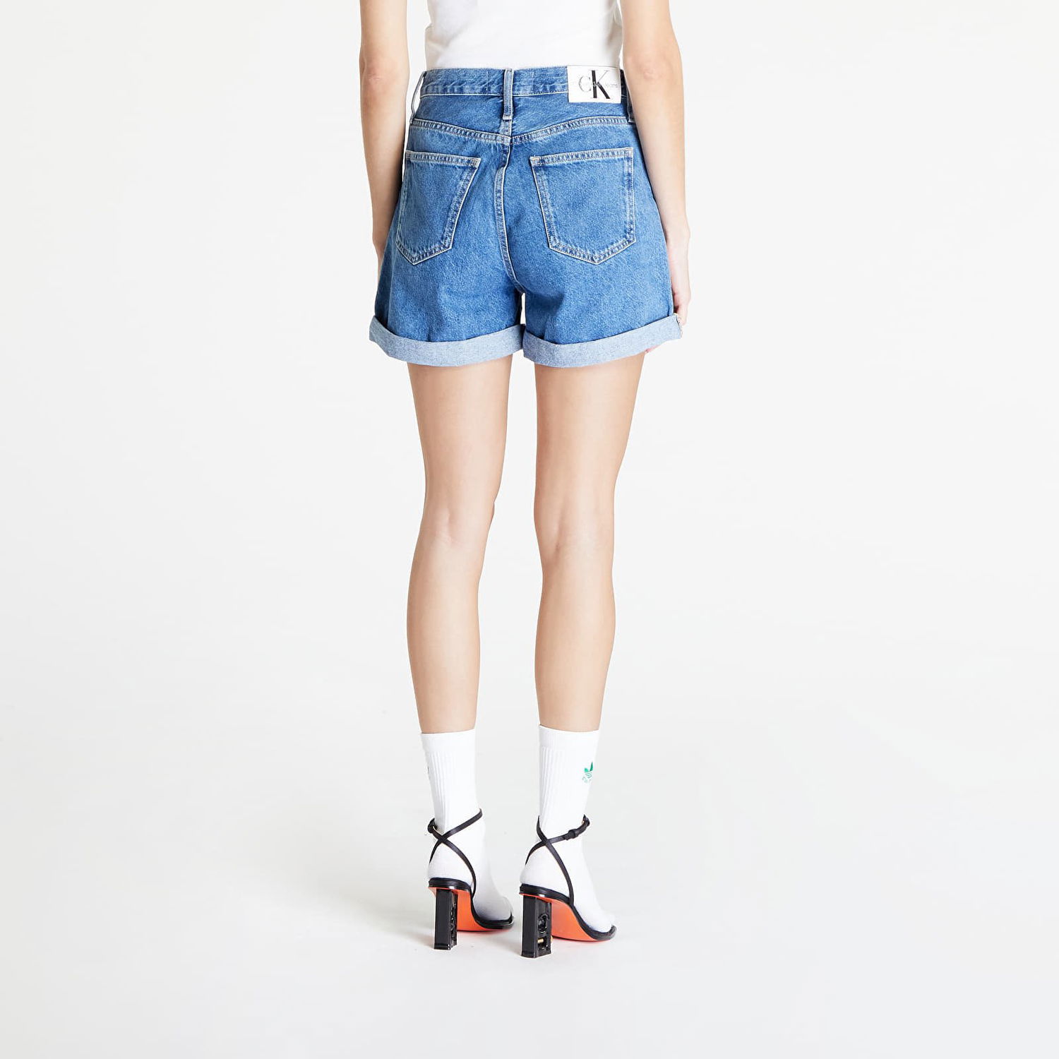 Shorts CALVIN KLEIN Jeans Mom Short Blå | J20J222801 1A4, 1