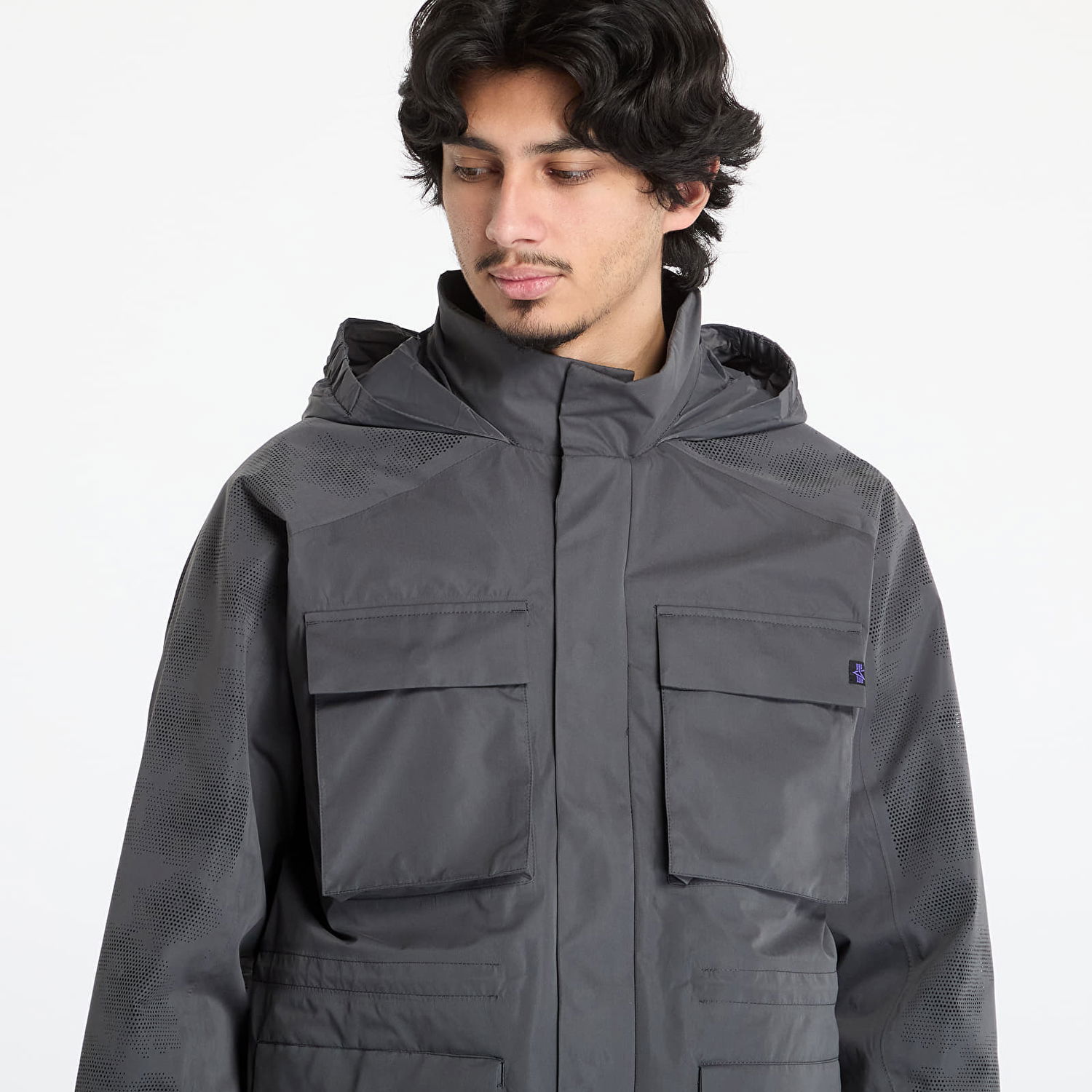 Vindjakke Alpha Industries Alpha Industries M-65 Laser Cut Field Coat Grå | 756119 747, 1