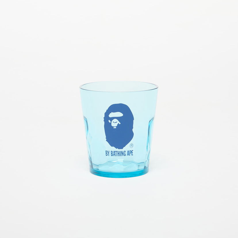 Drikkeflaske BAPE A BATHING APE x Plakira Ape Head Glass Blå | 001KAL301916MBLU
