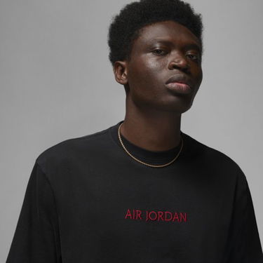 T-shirt Jordan Wordmark x T-Shirt Sort | DV6465-010, 2