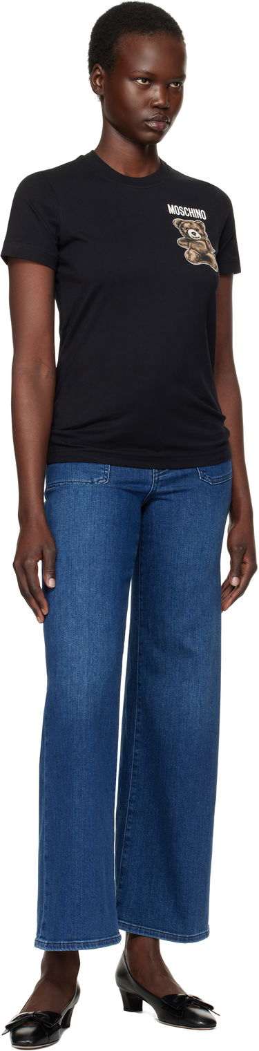 T-shirt Moschino Teddy Bear Graphic T-Shirt Sort | V070805411555, 3