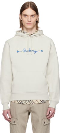 Burberry Knot Logo Cotton Hoodie
