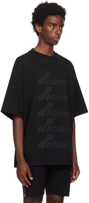 T-shirt We11done Printed T-Shirt Sort | WD-TP6-20-074-U-BK, 4