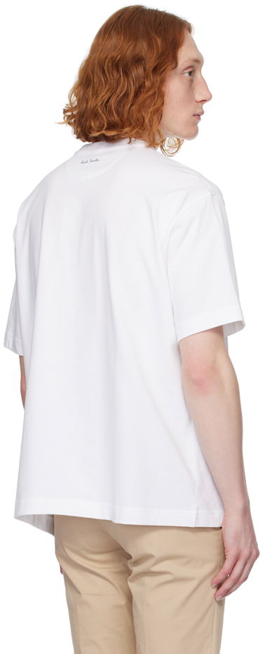 T-shirt Paul Smith Paul Smith St Sebastian Graphic T-Shirt Hvid | M1R-110Y-MP4276-01, 2