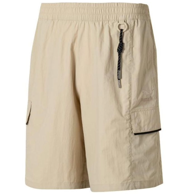 Shorts Puma Prairie Resort Men's Shorts Beige | 626871-90