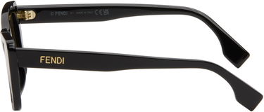 Solbriller FENDI Angular Frame Sunglasses Sort | FE40185I@5301N 840126864922, 2