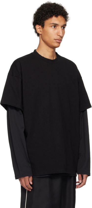 T-shirt Jil Sander Jil Sander Cotton Crew-Neck T-Shirt Sort | J61GC0001_J20332, 1