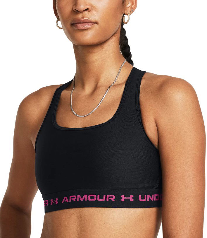 Bh Under Armour Crossback Mid Bra-BLK Sort | 1361034-004