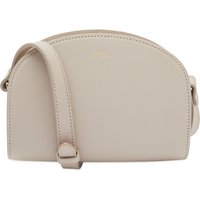 Skuldertaske A.P.C. Demi-Lune Mini Bag Grå | PXAWV-F61392-LAL, 1