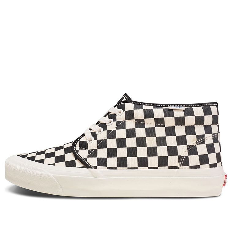 Sneakers og sko Vans OG Chukka LX Checkerboard Hvid | VN0A4U3GXC8, 0