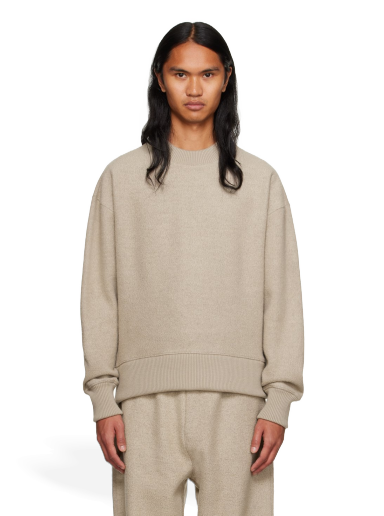 Sweatshirt AMI Sweatshirt Beige | USW021.JE0039