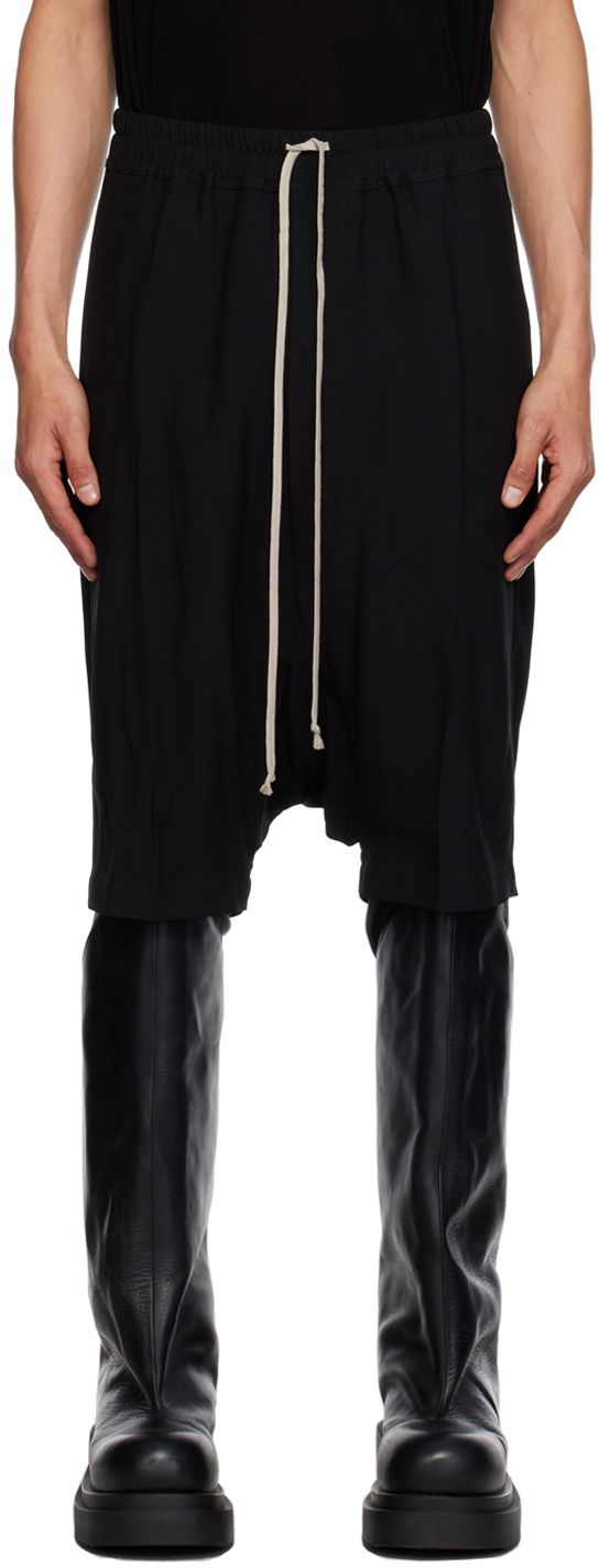 Shorts Rick Owens Pods Shorts Sort | RU02C7384 HY, 0