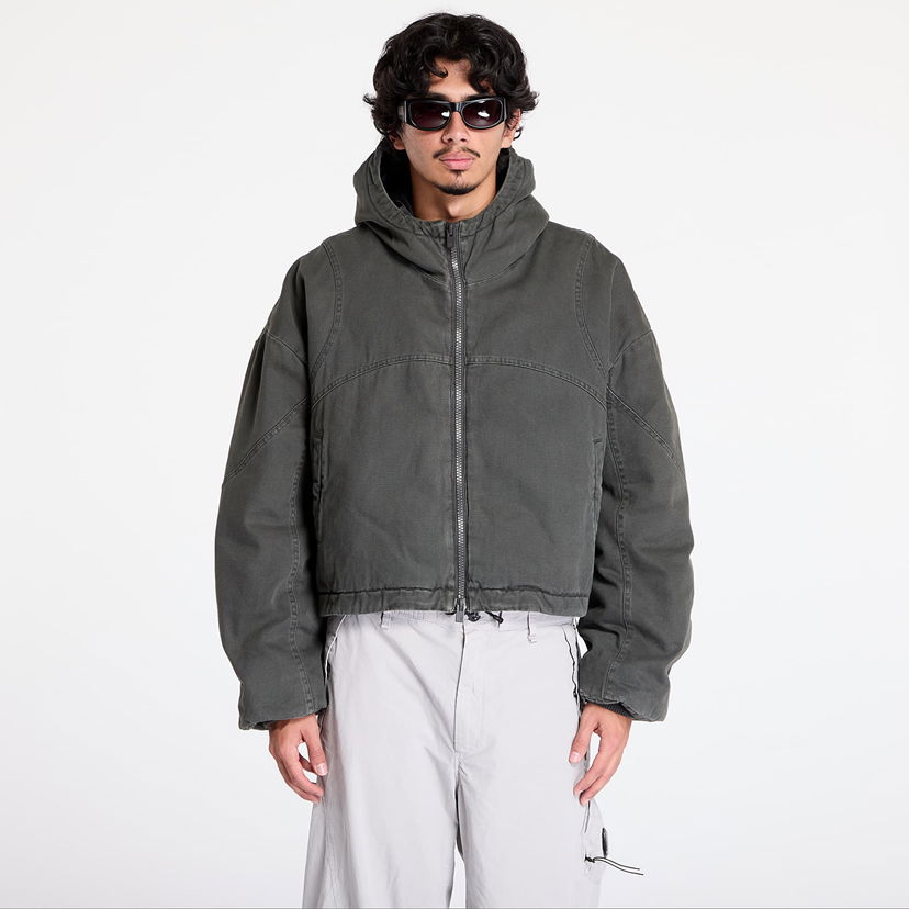 Sweatshirt HELIOT EMIL Dux Worker Jacket Grøn | AW24_W_02_142_DGY05