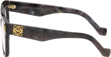 Solbriller Loewe Anagram Square Glasses Sort | LW50069IM51063 840126848977, 2