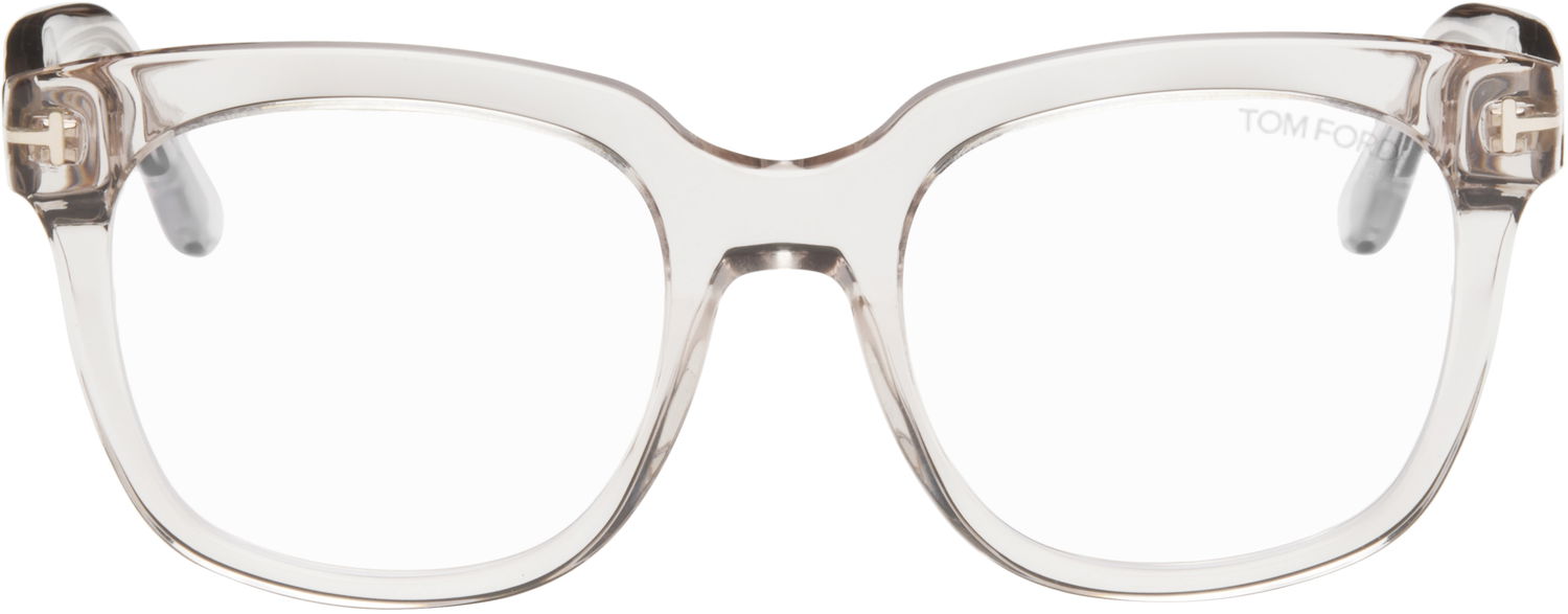 Solbriller Tom Ford Tom Ford Blue Block Large Glasses Grå | FT5537-B_52072, 0