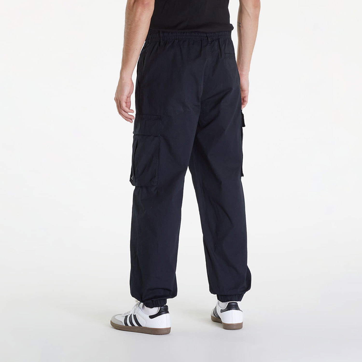 Cargo bukser Champion Elastic Cuff Cargo Pant Black Sort | 219864 CHA KK001, 1