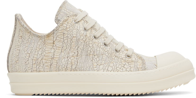 Sneakers og sko Rick Owens Rick Owens DRKSHDW Megacrust Sneaks Hvid | DU01E3802 SMMC