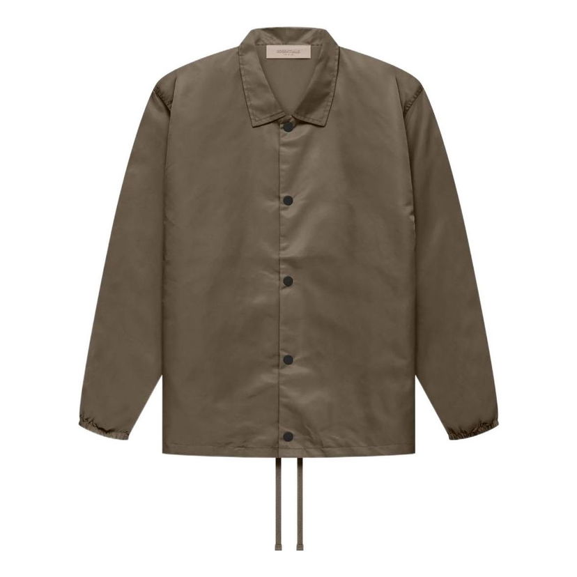 Vindjakke Fear of God Essentials Coaches Jacket Grøn | FOG-FW22-147