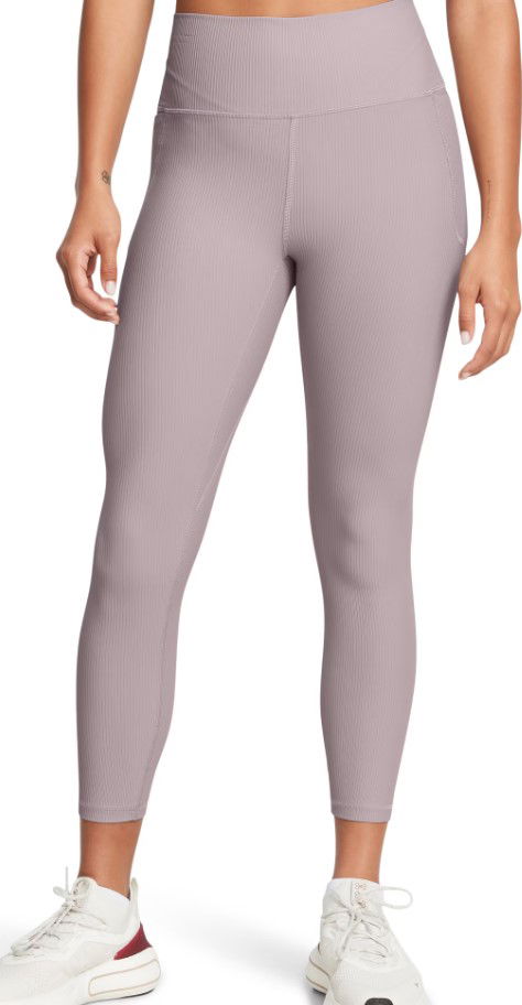 Leggings Under Armour Under Armour Meridian Rib Ankle Leggings Lilla | 1386467-015