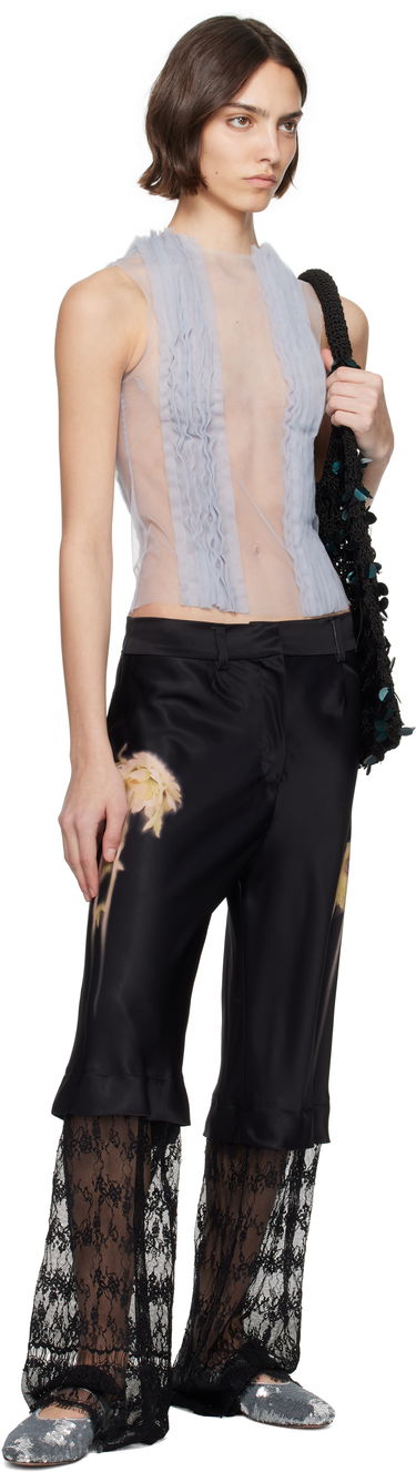 Bukser Collina Strada Collina Strada Dante Lace Trousers Sort | XX6039-B, 3