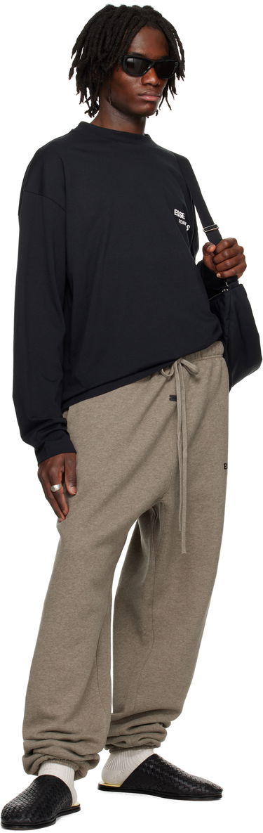 T-shirt Fear of God Fear of God ESSENTIALS Classic Long Sleeve T-Shirt Sort | 125AS254200F, 4