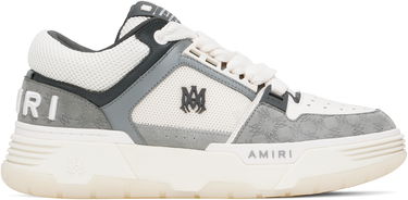 Sneakers og sko AMIRI AMIRI MA Quad Debossed Nubuck MA-1 Hvid | AMFOSR1121, 0