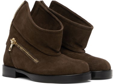 Tøj JW Anderson JW Anderson Suede Biker Boots Brun | BT0102-LA0240, 3