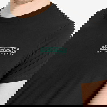 T-shirt Napapijri Napapijri Geographic T-Shirt Sort | NP0A4ILX9411, 5