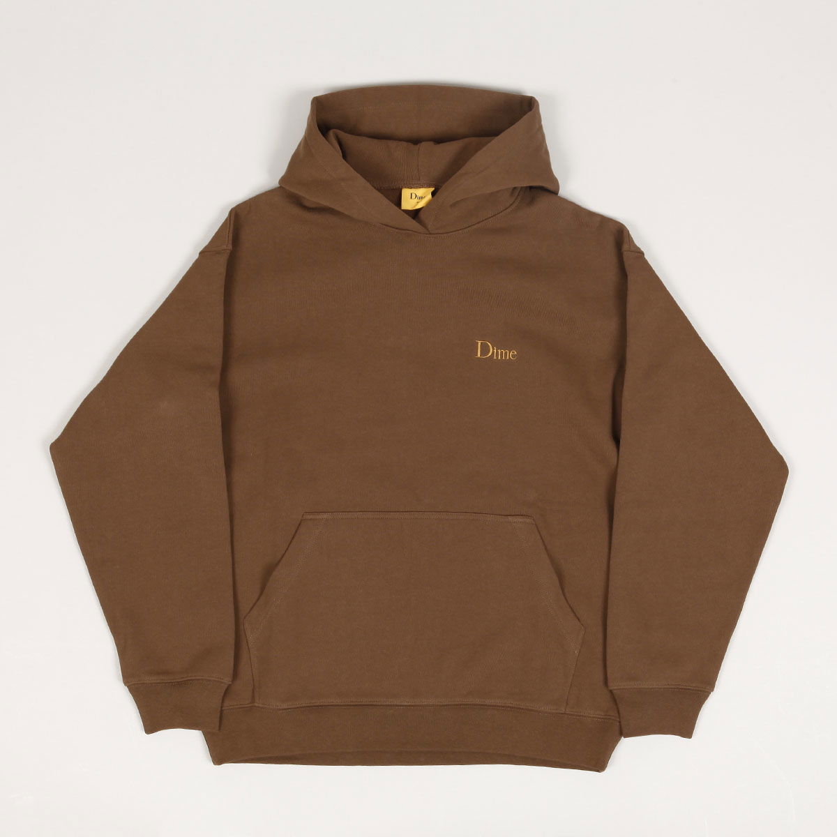 Sweatshirt Dime Classic Small Logo Brun | DIME23D2F8BRW, 0