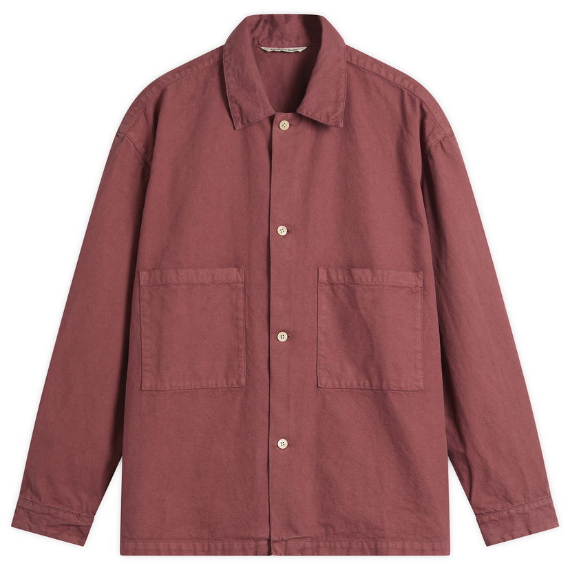 Jakke A Kind of Guise Sayan Shirt Jacket Small Rød | 156-13801-316