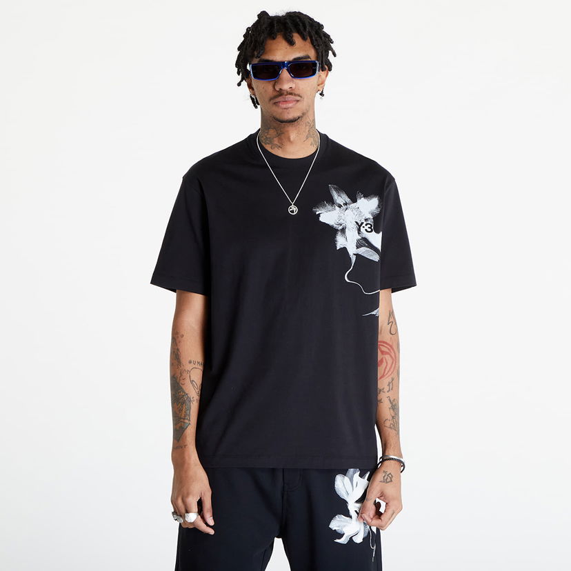 T-shirt Y-3 Graphic Shortsleeve Tee UNISEX Black Sort | IN4353