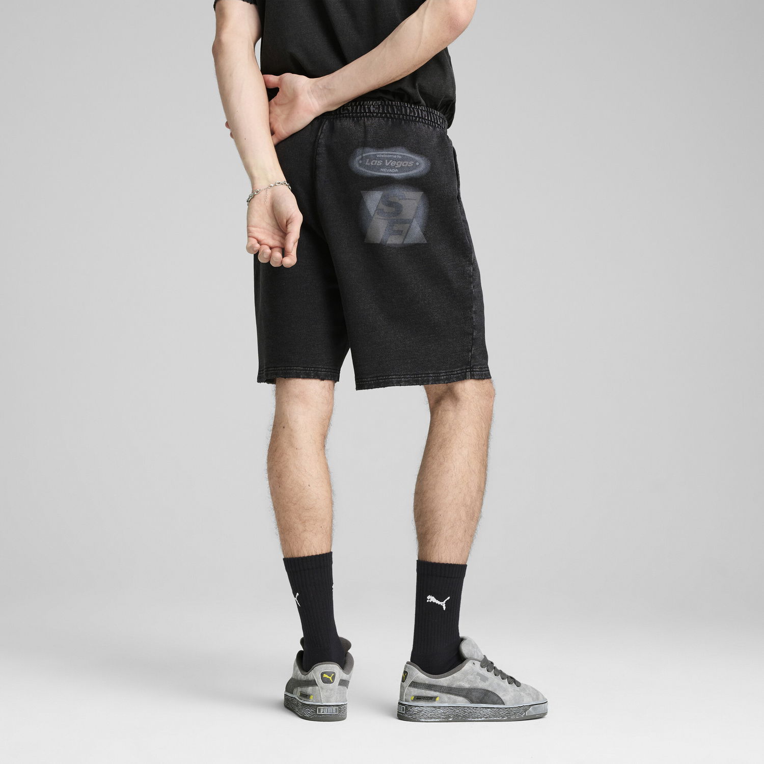 Shorts Puma Scuderia Ferrari Desert Sun Shorts Sort | 631322_01, 1