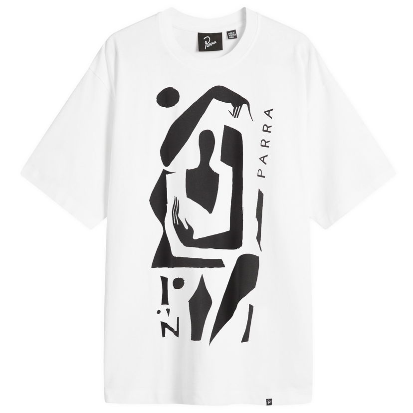 T-shirt By Parra Detached T-Shirt Hvid | 54410-WHT