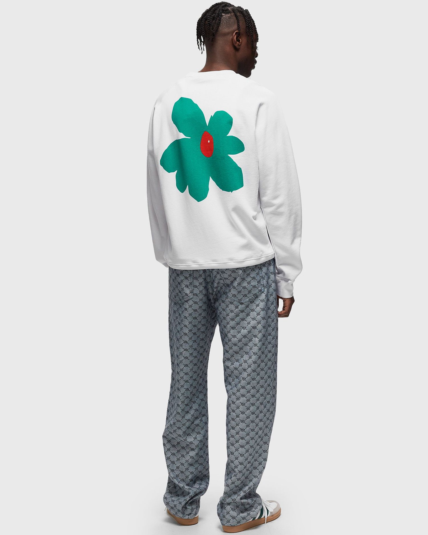 Sweatshirt Edmmond Studios BOTANIC SOCIETY Hvid | 124-40-25000, 1