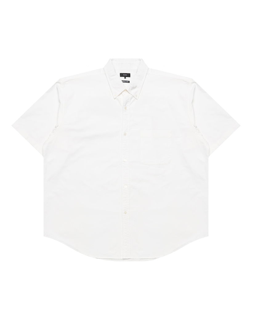Skjorte BEAMS Beams Easy Half Sleeve Shirt Hvid | 11010575301-01