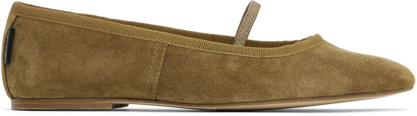 Sneakers og sko A.P.C. A.P.C. Swan Ballerina Flats Grøn | PXBTG-F53295