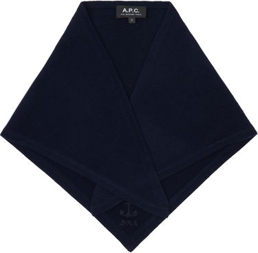 Tørklæde A.P.C. A.P.C. Karl Wool Scarf Mørkeblå | WVBCZ-M15225, 0