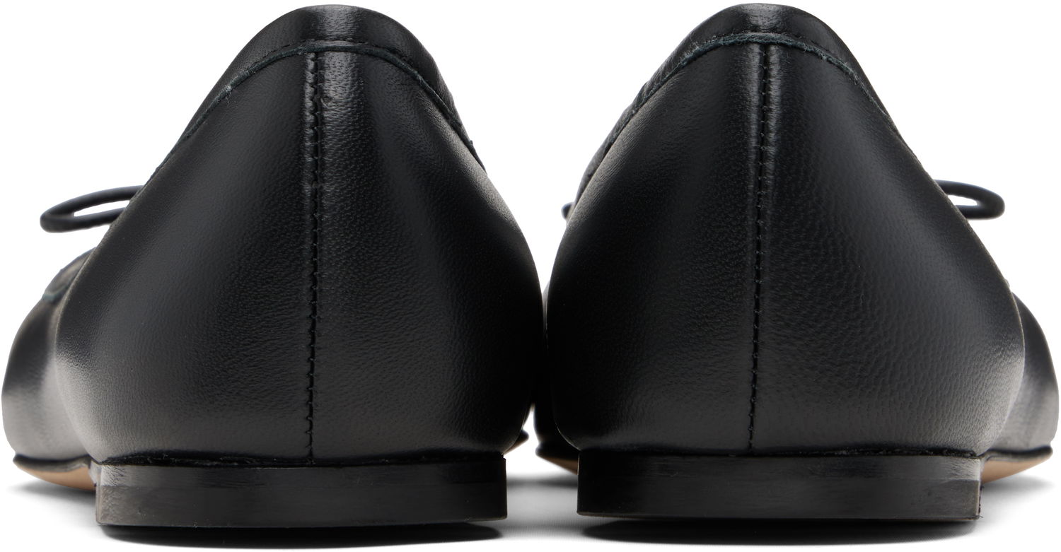 Sneakers og sko Jimmy Choo Jimmy Choo Elme Pearl Ballerina Flats Sort | ELME FLAT, 1