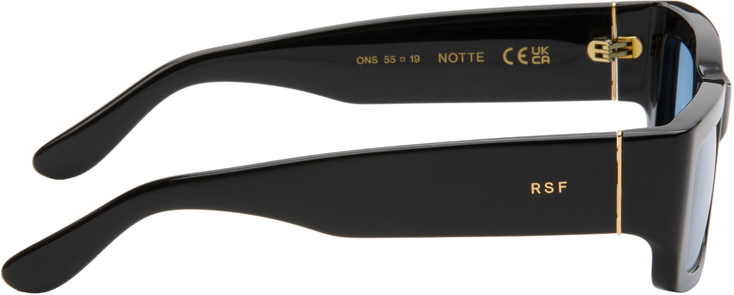 Solbriller RETROSUPERFUTURE RETROSUPERFUTURE Notte Sunglasses Sort | ONS, 1