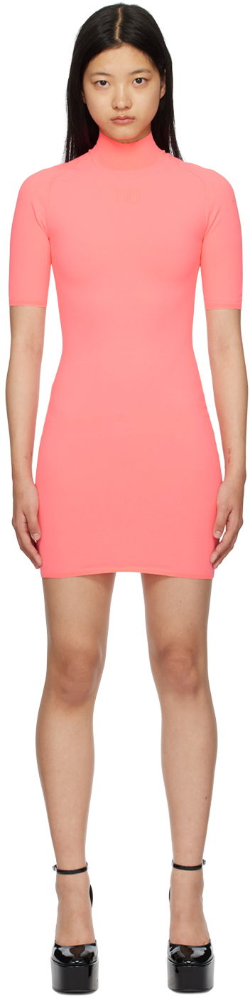 Kjole Alexander Wang Bodycon Minidress Lyserød | 4KC1236032, 0