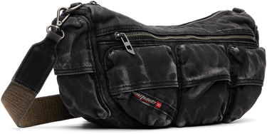 Skuldertaske Diesel Multi-Pocket Crossbody Bag Sort | X10220-P4485-T8013, 4
