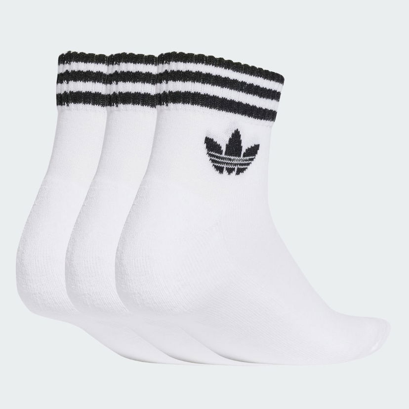 Sokker adidas Performance 3-Stripes Ankle Socks - 3 Pairs Hvid | JV7435
