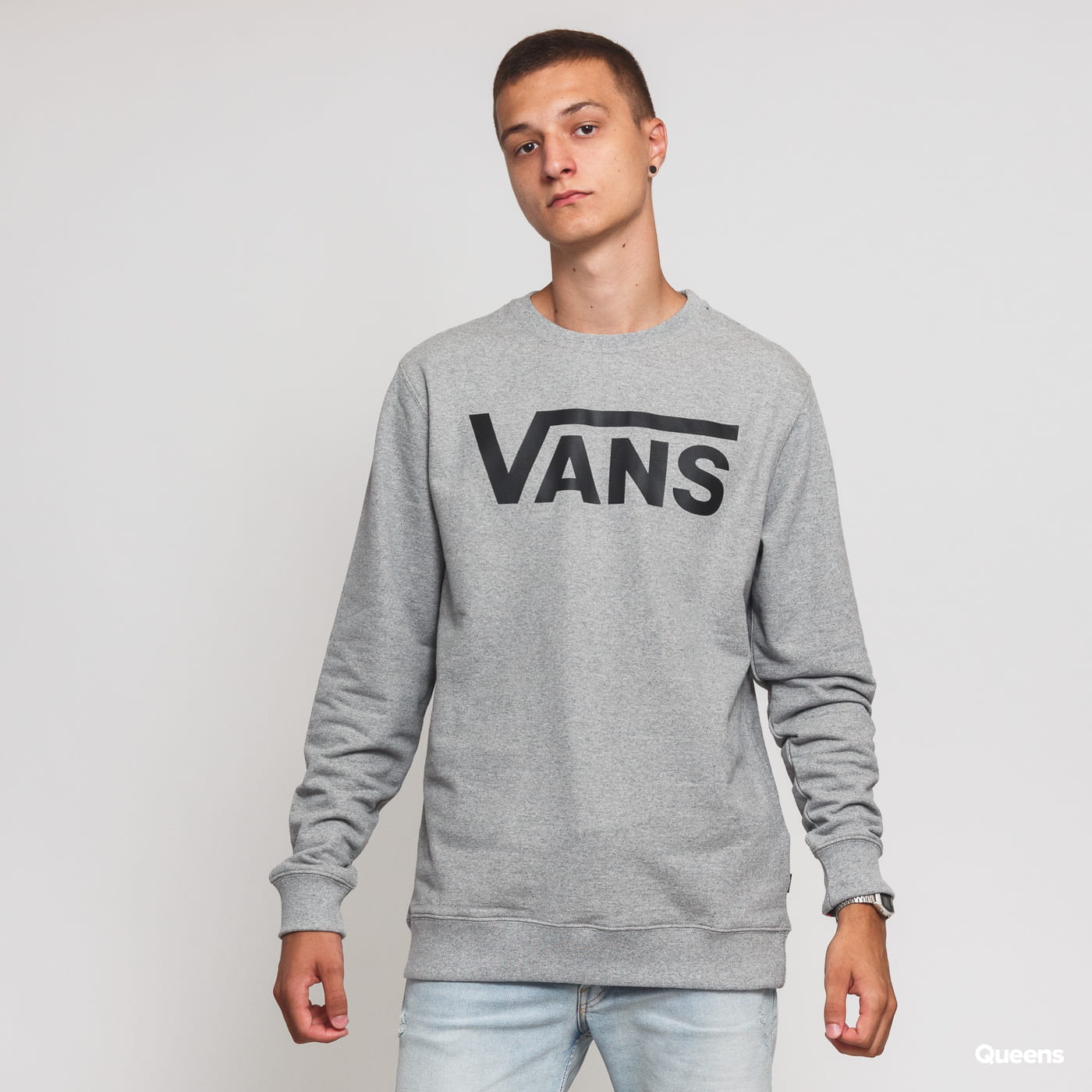 Sweatshirt Vans Classic Crew II Grå | VN0A456AADY1, 0