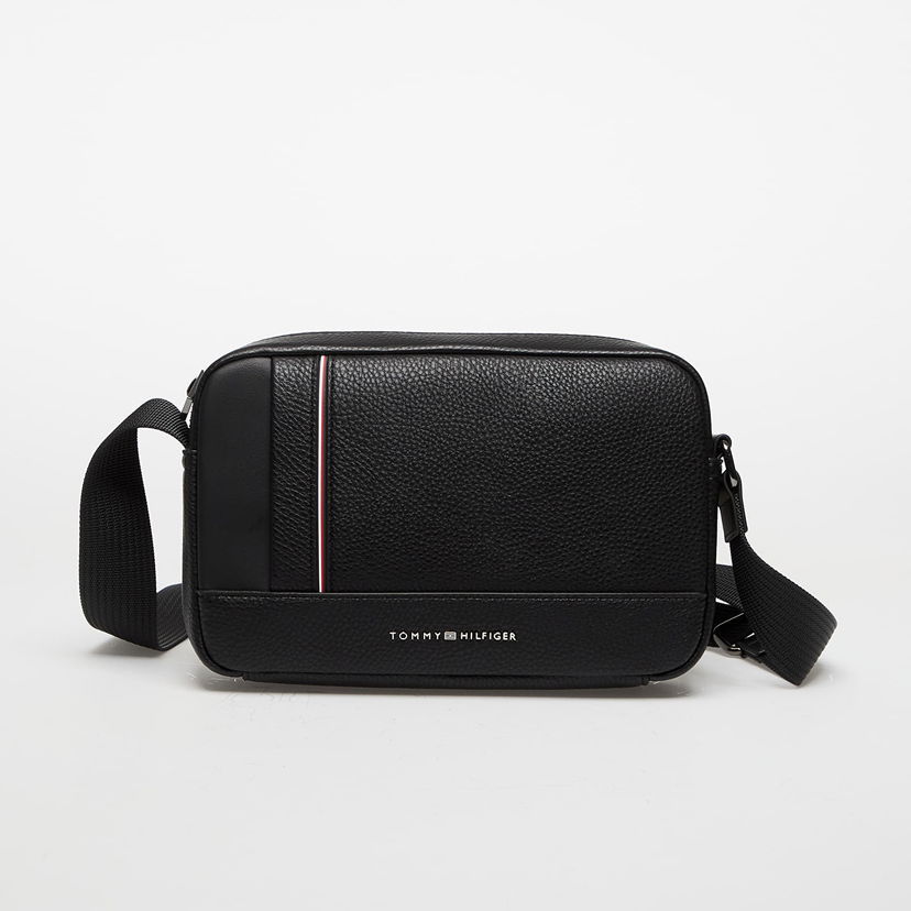 Skuldertaske Tommy Hilfiger Tommy Hilfiger Central Reporter Bag Sort | AM0AM13635 BDS