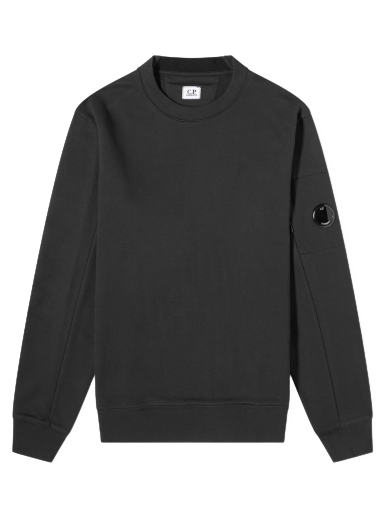 Sweater C.P. Company Arm Lens Crewneck Sort | 15CMSS022A-005086W-999