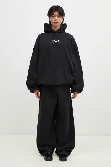 Joggingbukser VETEMENTS Embroidered Logo Sweatpants Sort | UA66SP630B, 4