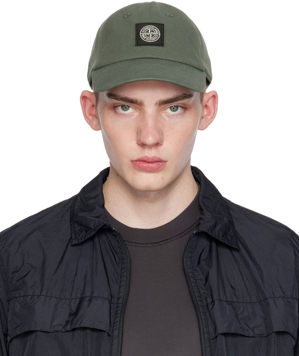 Kasket Stone Island 5-Panel Cap Grå | 801599840, 0