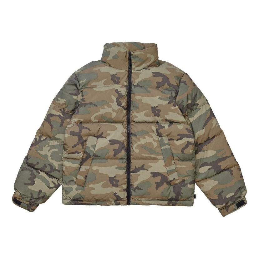 Puffer jakke Supreme Reflective Camo Woodland Down Jacket Grøn | SUP-FW18-1086