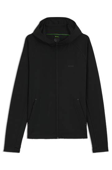 Sweatshirt BOSS Stretch Zip-Up Hoodie with Moisture Management Sort | 50531224