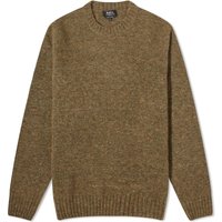 Sweater A.P.C. Lucas Brushed Alpaca Crewneck Grøn | WOAOG-H23151-PKA, 2